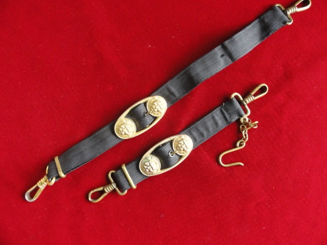 2nd Model Navy Brass Hangers (#28822)